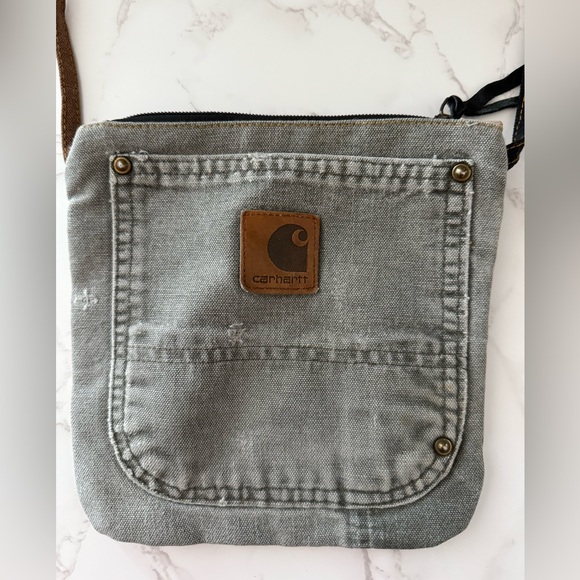 Carhartt Gray Messenger Bag with Adjustable Straps - Picture 2 of 8